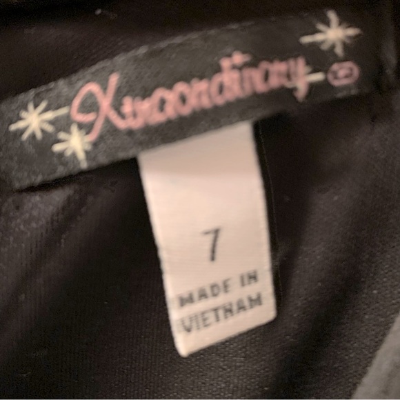 Elegant Black Sleeveless Dress Size 7 - Picture 4 of 4